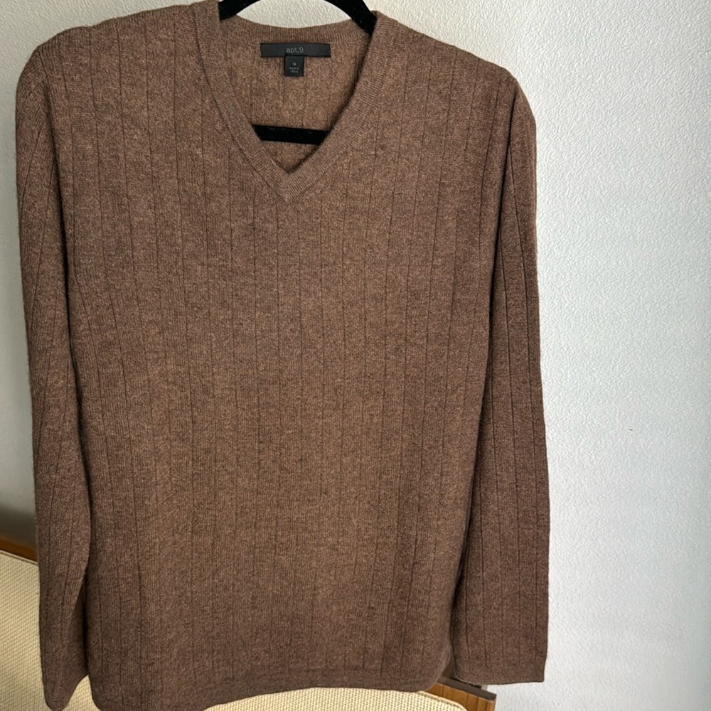 Brown Cashmere Sweater
